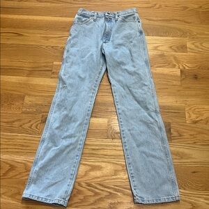 Wrangler Cowboy Cut Slim Blue Jeans women’s 7 x 32
